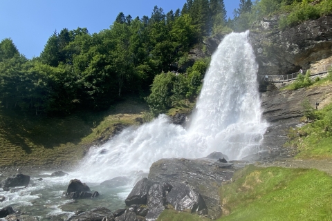 Bergen: watervallen achtervolgen bij kustexcursie Hardangerfjord