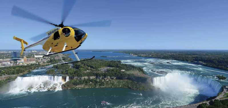 Wodospad Niagara, USA: Malowniczy lot helikopterem nad wodospadami