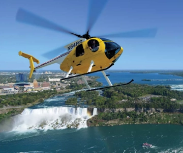 Cataratas do Niágara, EUA: voo panorâmico de helicóptero sobre as cataratas