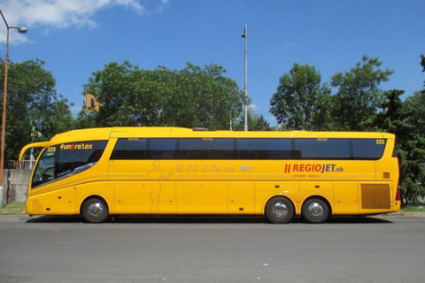 Praga: trasferimento in autobus da/per il centro di BratislavaSingolo da Praga al centro di Bratislava