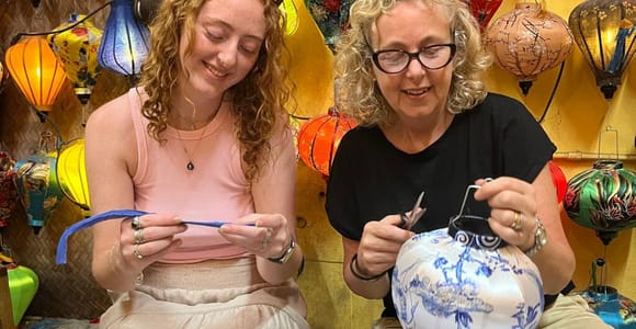 Hoi An: Lantern Making & Coconut Jungle Boat Ride Experience