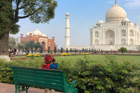 Van New Delhi: dagtocht naar Taj Mahal en Agra Fort