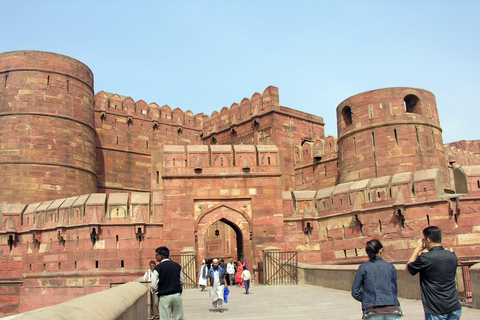 Van New Delhi: dagtocht naar Taj Mahal en Agra Fort