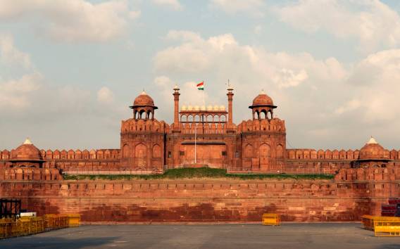 Von Delhi: Red Fort Jama Masjid mit Shopping