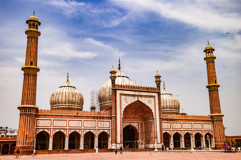 De Delhi : Red Fort Jama Masjid avec shopping