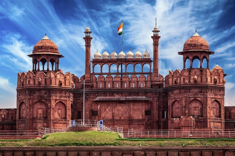 De Delhi : Red Fort Jama Masjid avec shopping