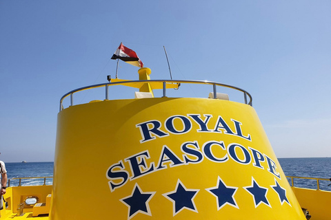 Wycieczka Royal Seascope Submarine Hurghada z nurkowaniem z rurkąWycieczka łodzią podwodną Royal Seascope