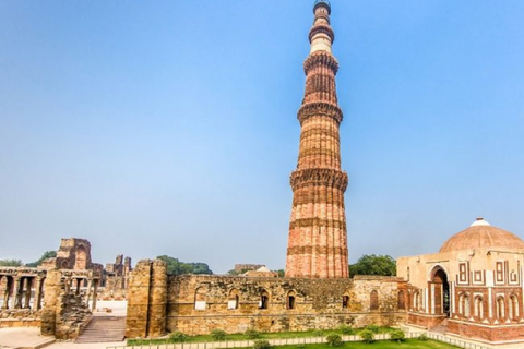 Da Delhi: tomba di Qutub Minar e Humayun con shopping sfrenato