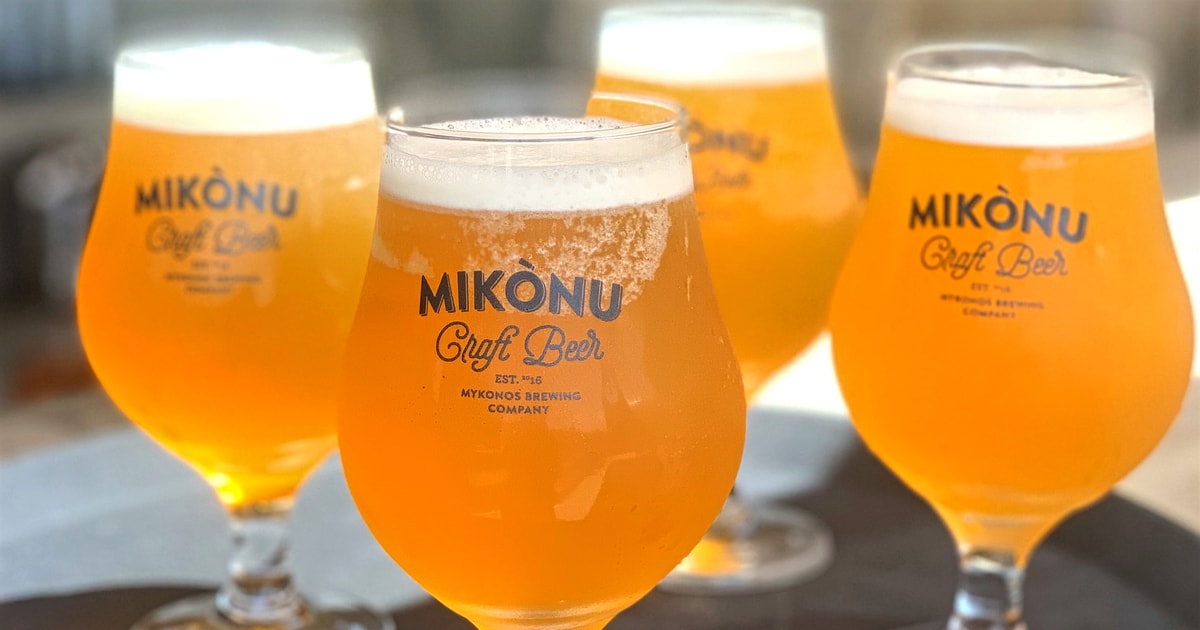 Mykonian Beer And Wine Tasting GetYourGuide