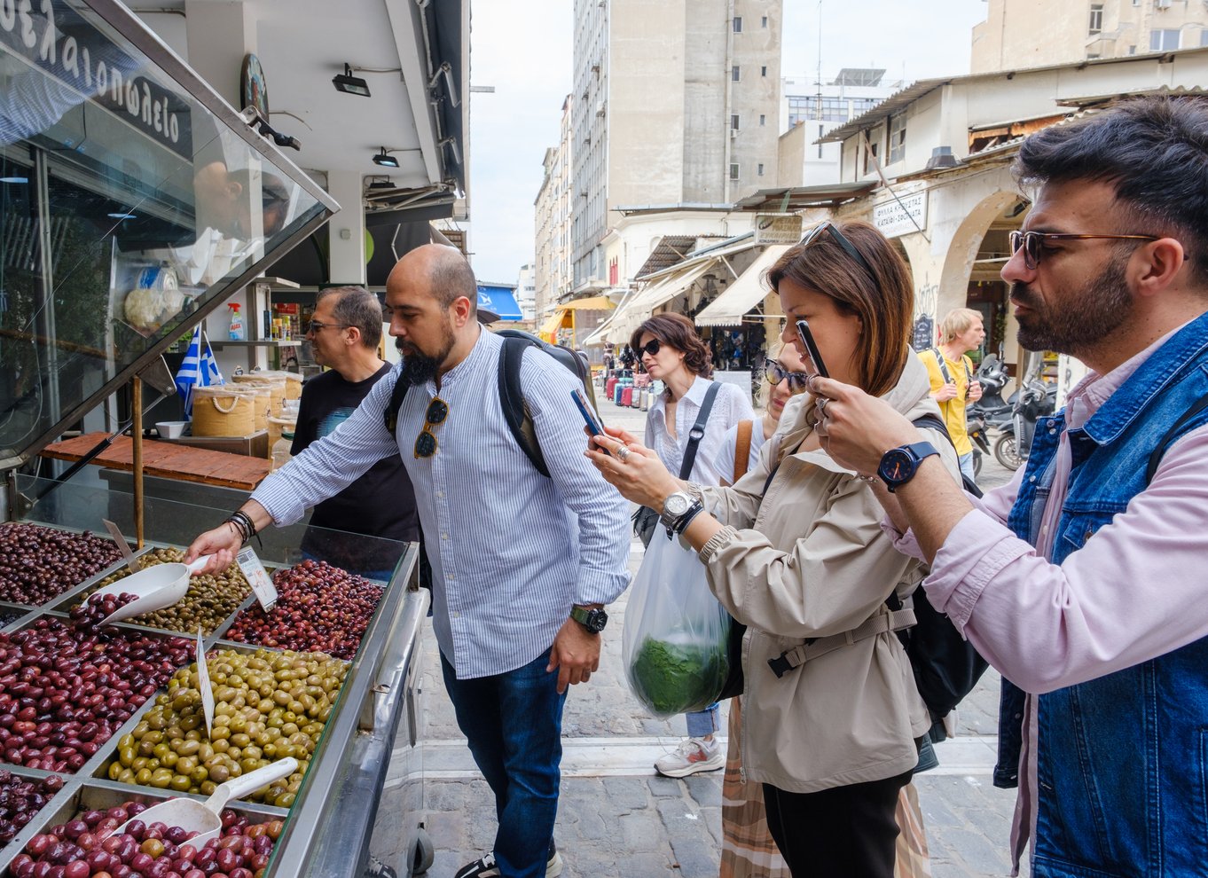 Thessaloniki: Madtur med smagsprøver og drinks med en kok