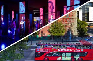 Barcelona Hop-On/Hop-Off-Bus und FC Barcelona Immersive Tour