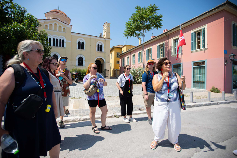 Athens: Early Morning Acropolis & Plaka Guided Walking Tour Group Tour without Entry Ticket