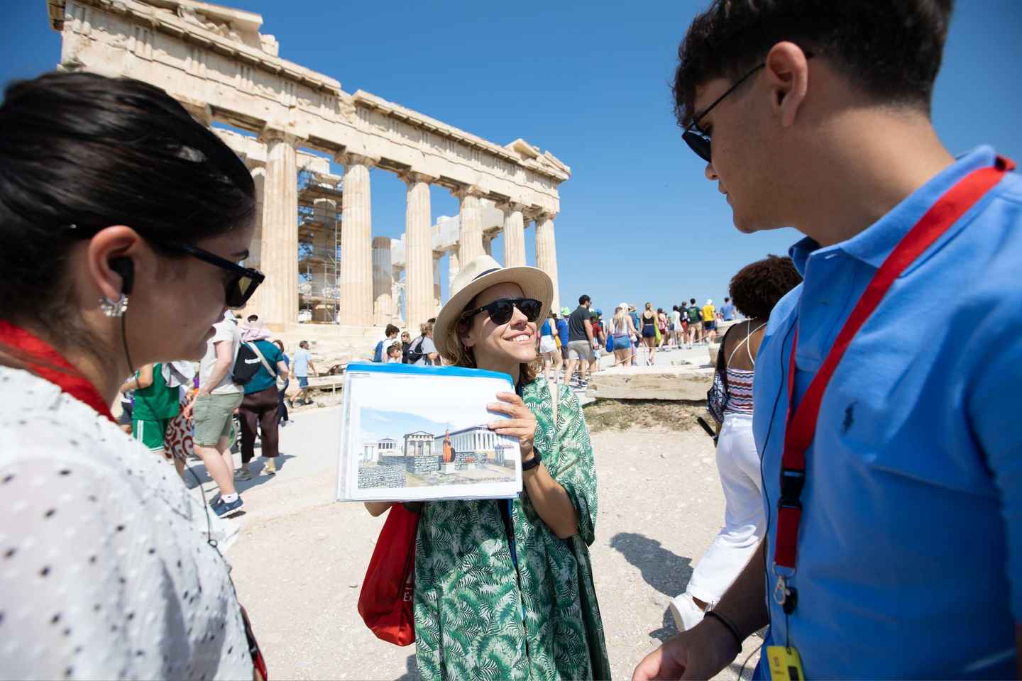 Athènes, visite à pied de l’Acropole et du Parthénon avec guide officiel