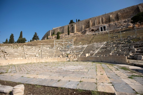 Athènes: visite guidée à pied de l'Acropole et visite audio de PlakaVisite en anglais avec billet d'entrée