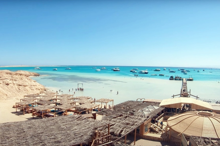 Hurghada : quad lever du soleil, snorkeling aux îles Giftoun
