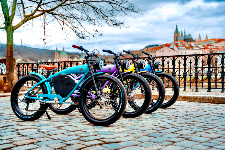 Praga: Grand City Tour em uma Fat e-Bike