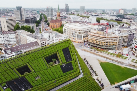 Düsseldorf : Promenade climatique