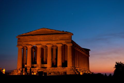 Agrigento: tour della Valle dei Templi al tramonto con ingresso prioritario