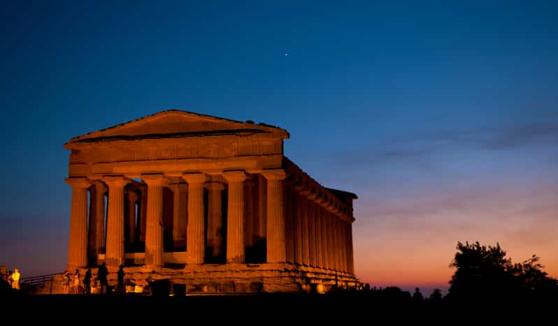 Agrigento: Valea Templelor - Excursie la apus de soare cu plecare directă