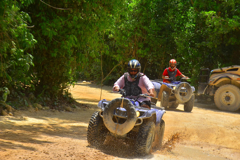 Cancun: ATV, Ziplines and Cenote Adventure in the Jungle Jungle Adventure: ATV, Ziplining & Cenote