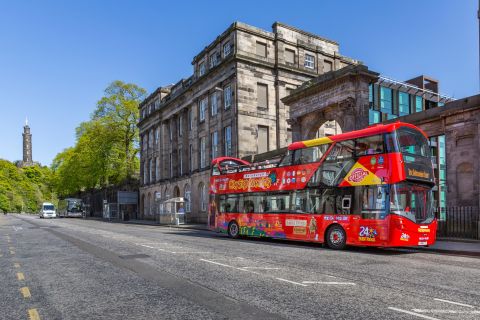 Edinburgh: Hop-on-hop-off-biljett giltig i 24 timmar