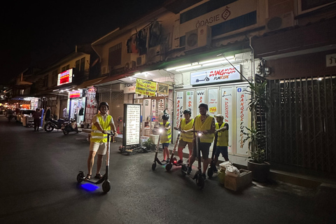 Visite nocturne de Bangkok en Escooter