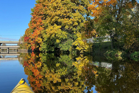Riga: Kayaking Adventure, Self-Guided Tours w/ Digital Map Riga: Kayaking Adventure, Self-Guided Tour w/ Digital Map