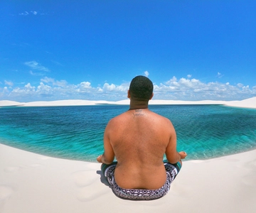 Excursão de dia inteiro: Praia e Lagoas de Atins