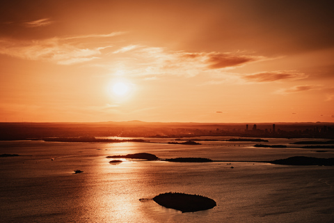 Boston: Sunset Premium TourBoston: Hubschrauberrundflug bei Sonnenuntergang