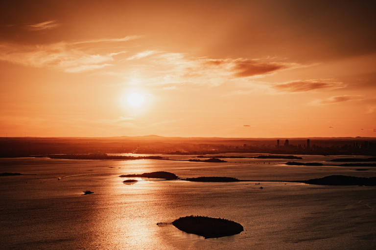 Boston: Sunset Premium TourBoston: Hubschrauberrundflug bei Sonnenuntergang