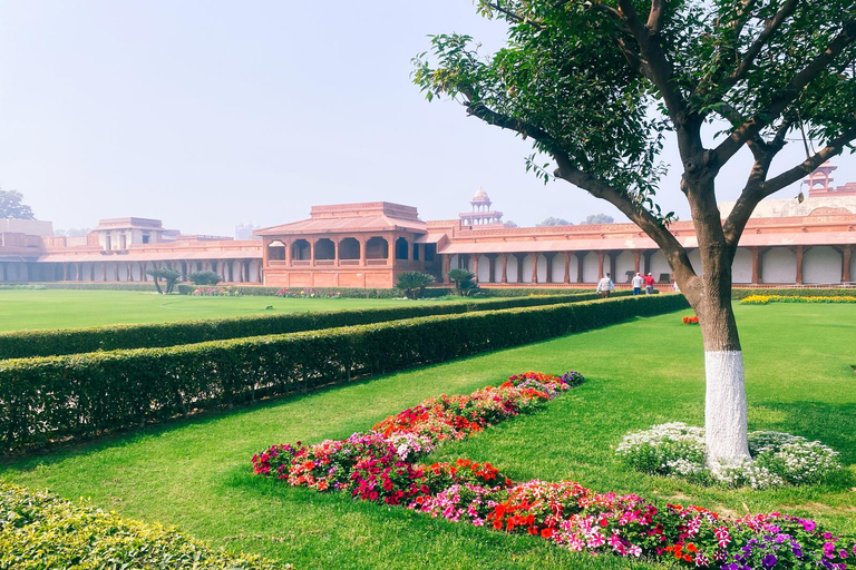 Au départ de Jaipur : Visite privée du Taj Mahal et du Fort d'Agra au lever du soleil