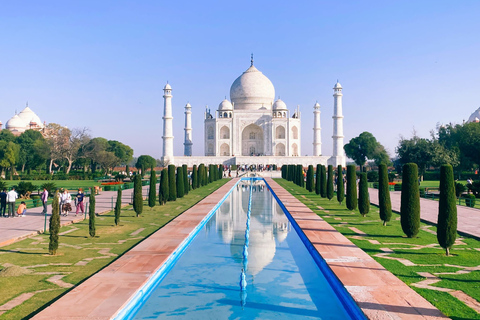 Au départ de Jaipur : Visite privée du Taj Mahal et du Fort d'Agra au lever du soleil