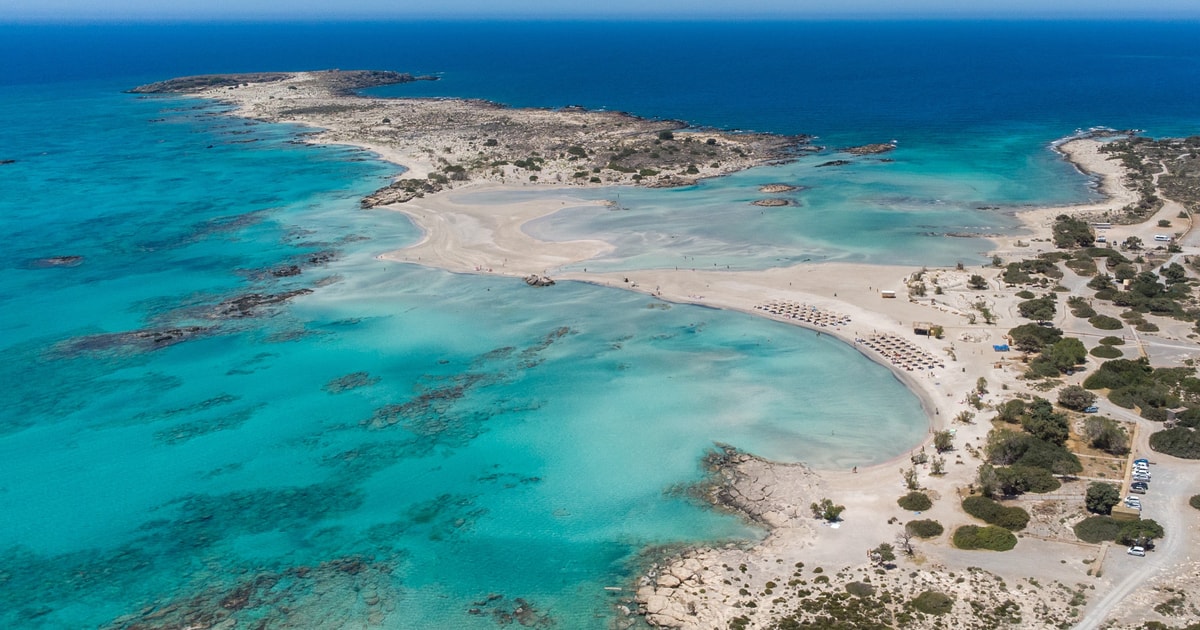 Chania: Elafonisi Beach Day Trip with Elos Stop and Transfer | GetYourGuide