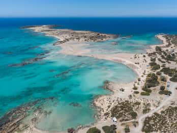 Chania: Elafonisi Beach Day Trip with Elos Stop and Transfer