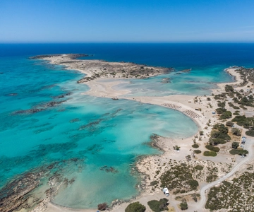 Chania: Elafonisi Beach Day Trip with Elos Stop and Transfer