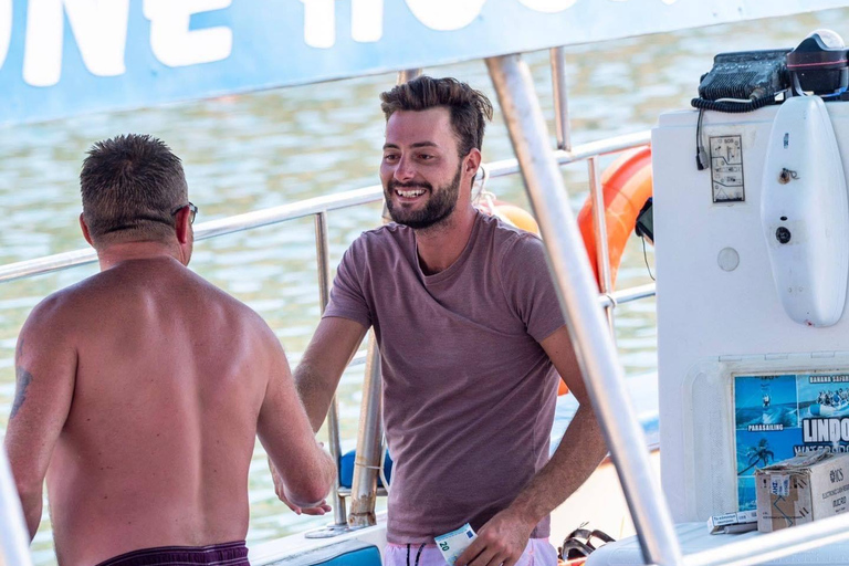 Lindos: Glass Bottom Boat Tour with Snorkeling Lindos: 3 Hour Glass Bottom Boat Tour with Snorkelling