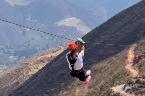 Von Cusco aus: Abenteuer im Zip Line - Tirolesa halbtags