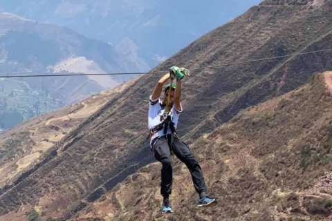 Van Cusco: Avontuur in Zip Line - Tirolesa halve dag