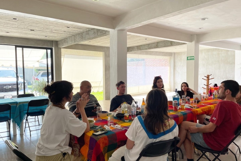 Teotihuacan : Visite avec un habitant, transport et nourriture