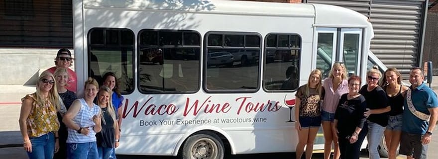 Waco : visite guidée des vignobles avec dégustation et déjeuner léger