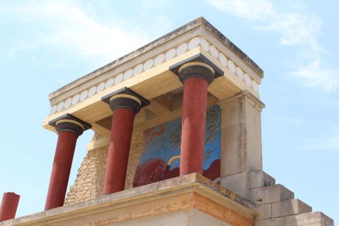 Chania to Knossos Palace & Heraklion City Private Transfer