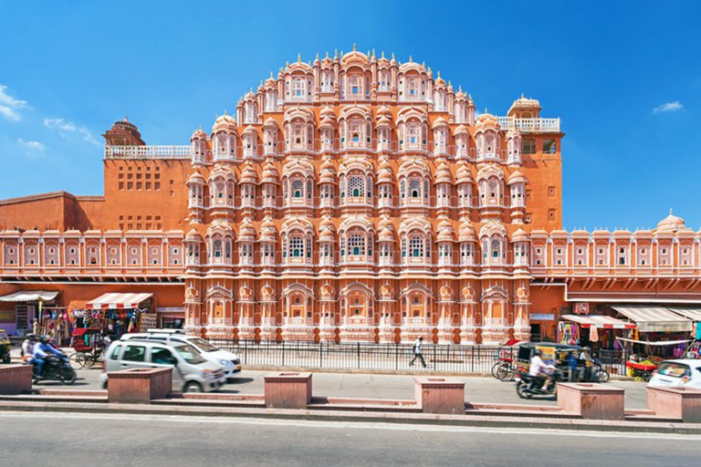 Au départ de Delhi : visite privée de Jaipur en voiture (journée)Visite privée de la ville de Jaipur en voiture