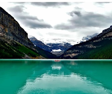 Excursão privada de um dia ao Lago Louise, Lago Moraine e Johnston Canyon