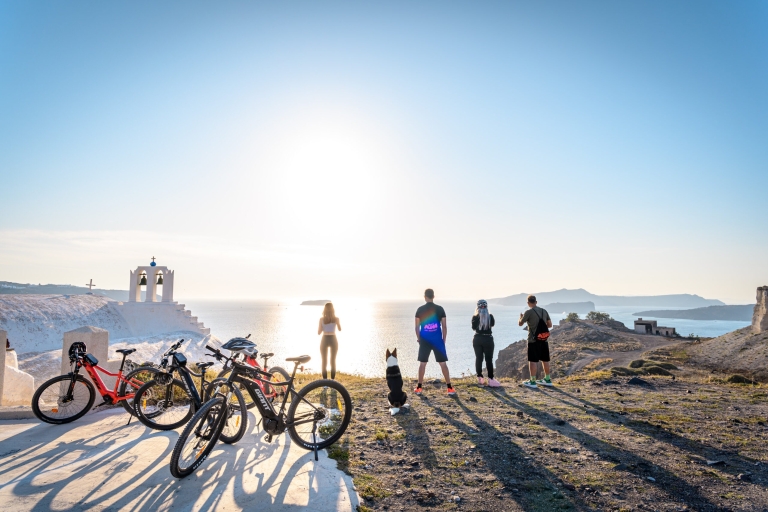 Santorini e-bike guided tours