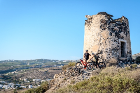 Visite guidée de Santorin en e-bike