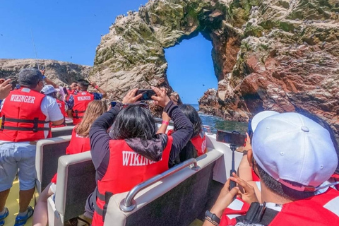 Vanuit de haven van San Martin: Ballestas-eilandentour in ParacasBallestas-eilandentour vanuit Puerto San Martin