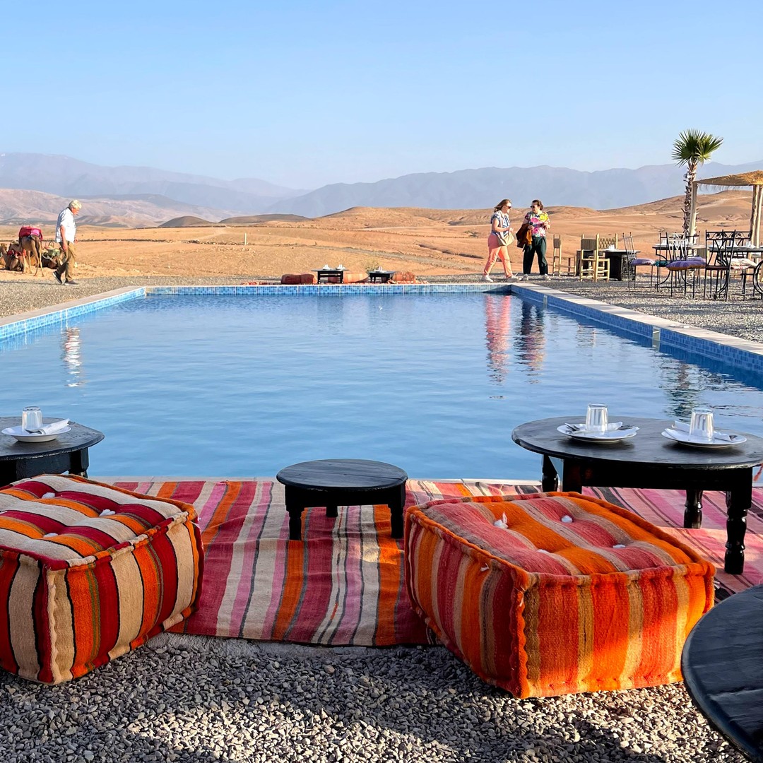 Marrakech : désert d'Agafay, déjeuner, balade à dos de chameau et piscine - quad