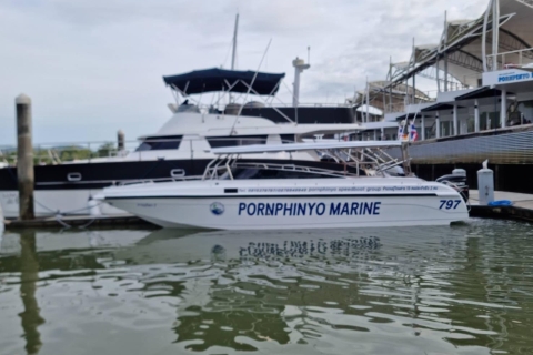 Prywatna łódź motorowa VIP na wyspę Jamesa Bonda