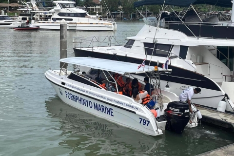 Prywatna łódź motorowa VIP na wyspę Jamesa Bonda