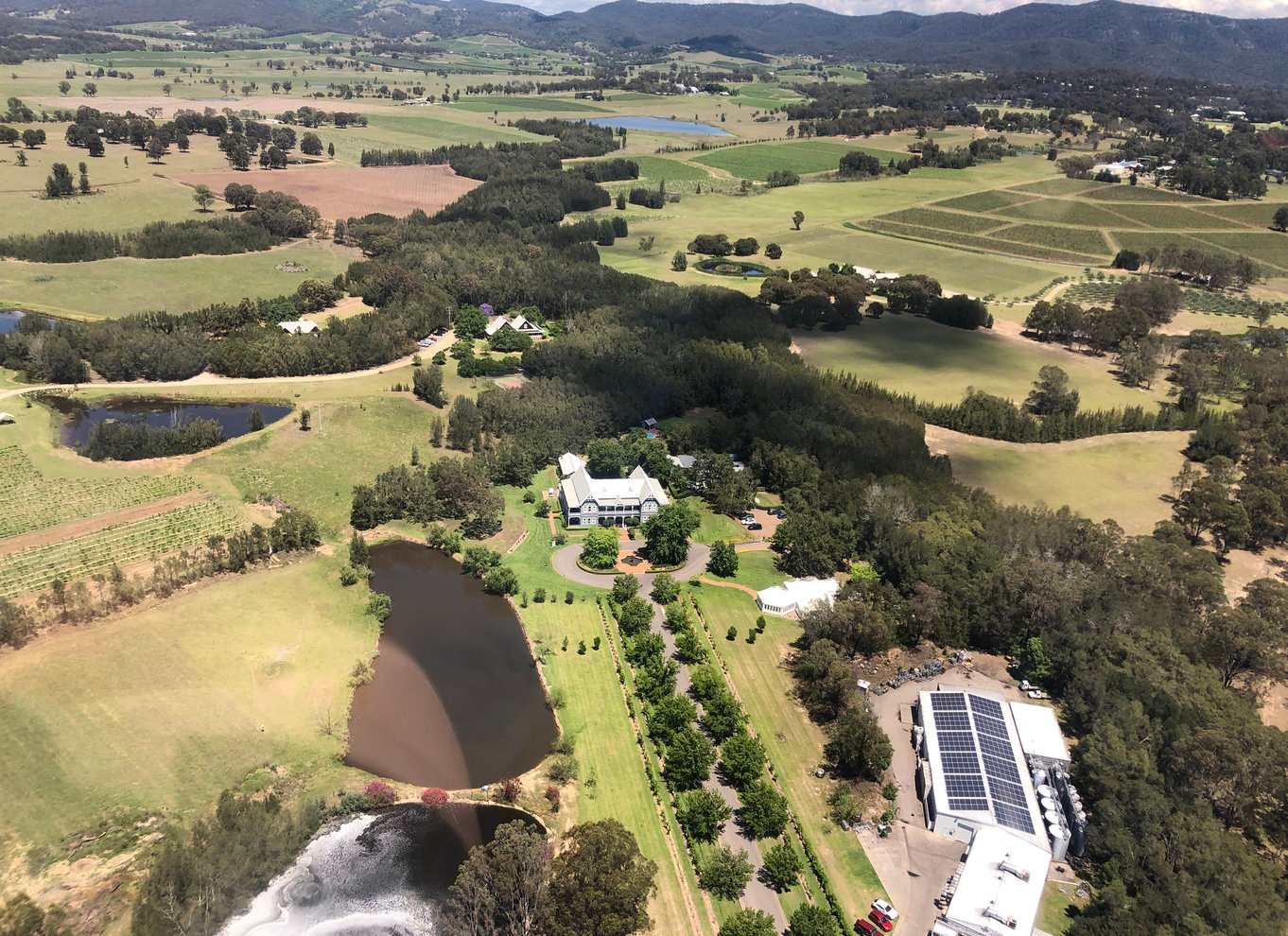 Pokolbin: 10 minutters helikopterrundflyvning i Hunter Valley